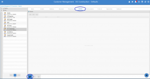 Set Customer defaults